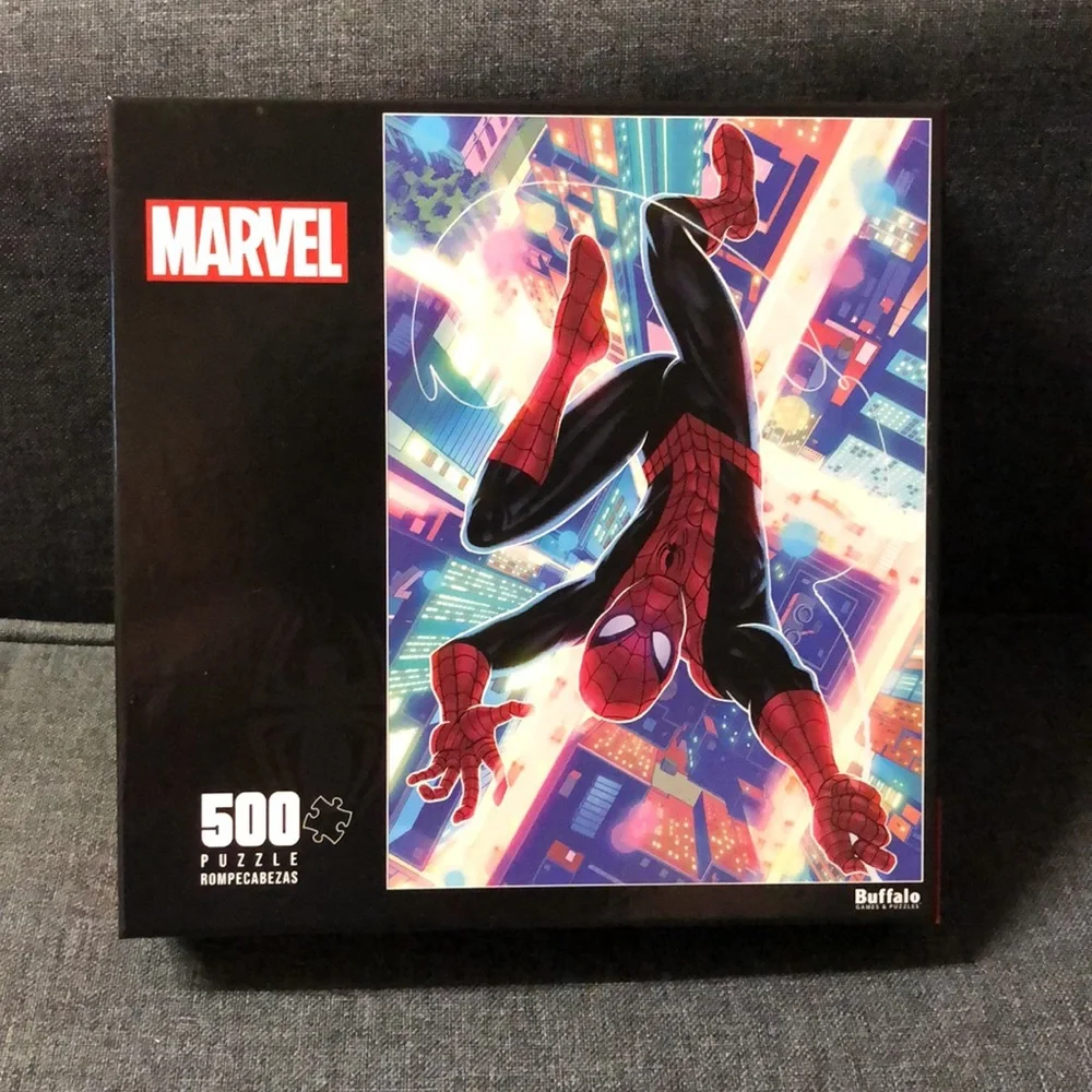 Marvel Comics The Spectacular Spider-Man 500 Piece Puzzle w/Poster! #301